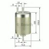 MERCE 0024775301 Fuel filter